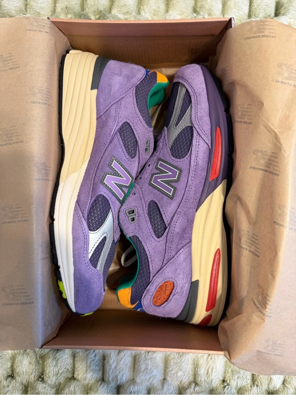 New Balance 991v2 Salehe Bembury Color be the Palette Size 9